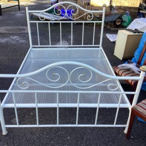 Bed Base Double – . / Double / Metal / White