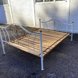 Bed Base Double – . / Double / Metal / White