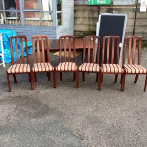 Chair Dining/ Kitchen EACH – . / Small / Wood / Dark Brown
