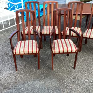 Chair Dining/ Kitchen EACH – . / Small / Wood / Dark Brown