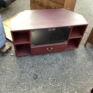 Tv Unit / Hi-Fi Unit – . / Small / Wood / Dark Brown