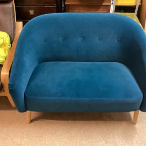 Sofa 2 Seater – . / Small / Fabric / Light Blue