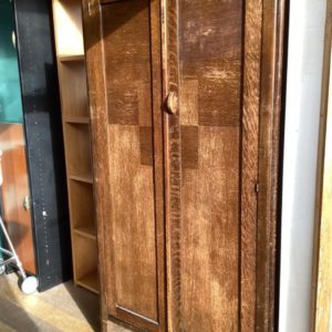 Wardrobe Double – . / Large / Wood / Dark Brown