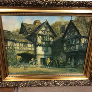 Oil Painting – F M Bennett – 1929