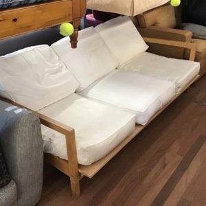 Sofa 2 Seater – . / Large / Wood / Pine