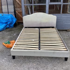 Bed Base King-Size – . / King-Size / Fabric / Grey