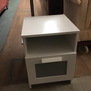 Bedside Cupboard / Table – . / . / . / White