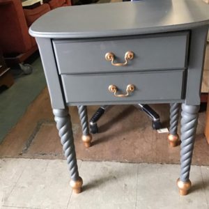 Bedside Cupboard / Table – . / . / . / Grey