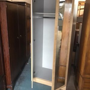 Wardrobe Double – . / Single / Wood / Tan
