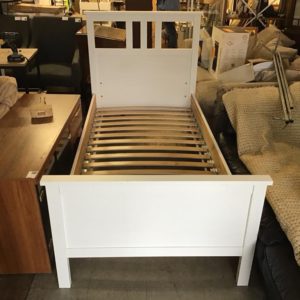 Bed Base Single – . / Single / Wood / White