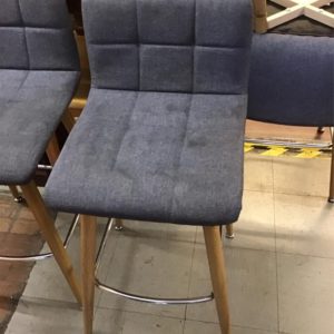 Bar Stool EACH – . / . / Metal / Grey