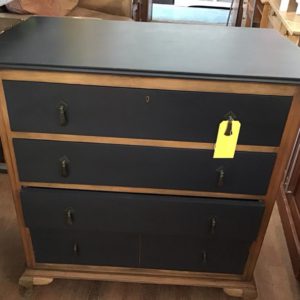 Chest Of Drawers Large (4 Drawers+) – . / . / Wood / Navy Blue