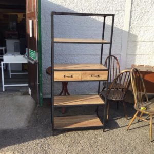 Shelves/Bookcase Large – . / Large / Metal / Black