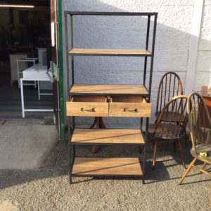 Shelves/Bookcase Large – . / Large / Metal / Black