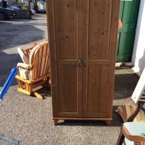 Wardrobe Double – . / Medium / Wood / Pine