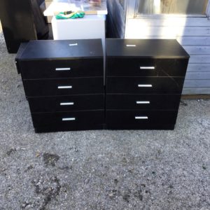 Chest Of Drawers  – . / Small / Composite / Black