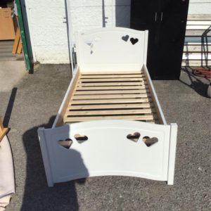 Bed Base Single – . / Single / Wood / White