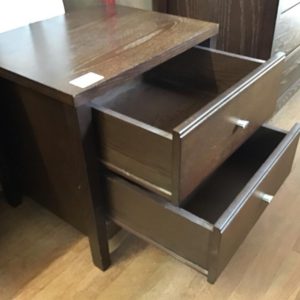 Bedside Cupboard / Table – . / . / Wood / Dark Brown