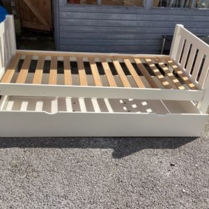 Bed Base Single – . / Single / Wood / White