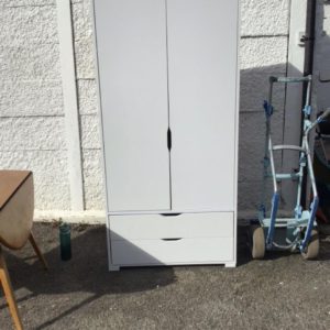 Wardrobe Double – . / Large / Composite / White