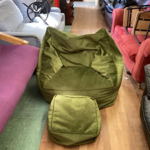 Stool/Pouffe  – . / . / Fabric / Green