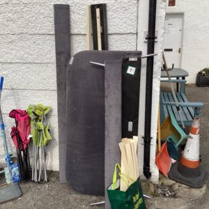 Bed Base Double – . / . / Fabric / Grey