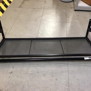 Wrought iron effect Shelf – . / . / . / Black