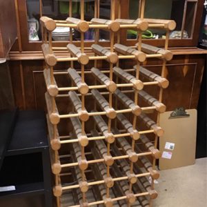 Wine Rack – takes 34 bottles – . / . / Wood / Pine