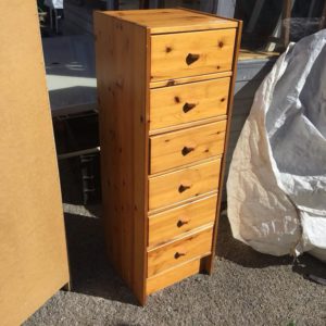 Chest Of Drawers Large (6 Drawers) – . / . / Wood / Pine