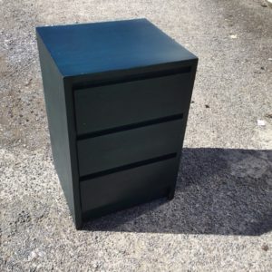 Chest Of Drawers Small (3 Drawers Or Fewer) – . / . / Wood / Navy Blue