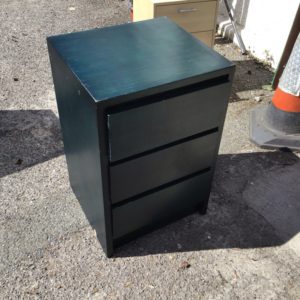 Chest Of Drawers Small (3 Drawers Or Fewer) – . / . / Wood / Navy Blue