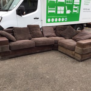 Sofa Corner Unit Large – . / . / . / Dark Brown