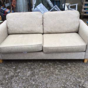 Sofa 3 Seater – . / Large / Fabric / Grey