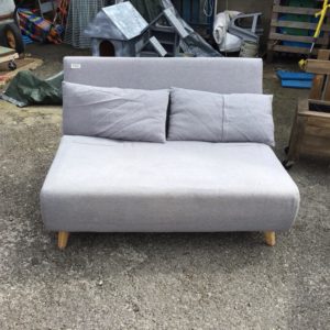 Sofa Bed / Futon – . / Medium / Fabric / Grey