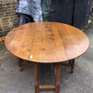 Kitchen Table Drop Leaf – . / Large / Wood / Pine