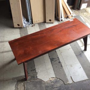 Occasional coffee table – . / Small / Wood / Dark Brown