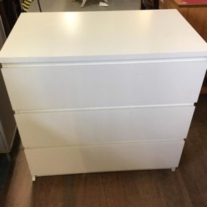 Chest Of Drawers Small (3 Drawers Or Fewer) – . / Medium / Composite / White
