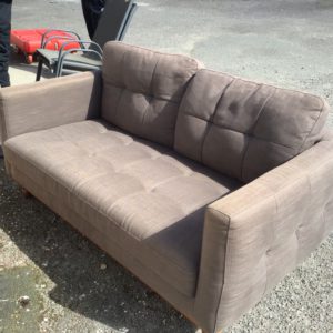Sofa 2 Seater – . / Medium / Fabric / Grey