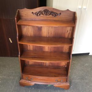 Shelves/Bookcase Small – . / Medium / Wood / Dark Brown