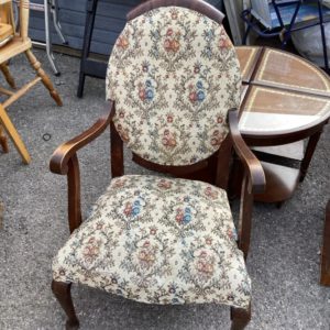 Conservatory Chair – . / Medium / Wood / Cream
