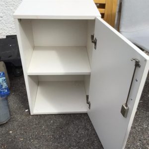 Bedside Cupboard / Table – . / . / . / White