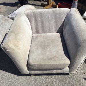 Armchair – . / Medium / Fabric / Grey