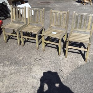 Garden Chair Team each  – . / Small / Wood / .