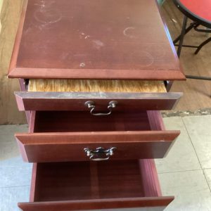 Bedside Cupboard / Table – . / . / Wood / Dark Brown