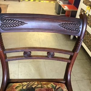 Dining Chair – . / . / Wood / Dark Brown