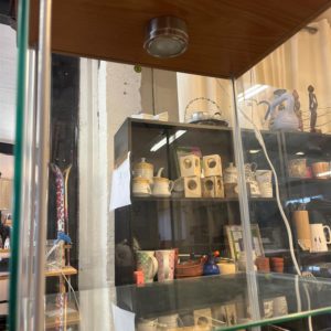 Glass Display With Light – IKEA / . / Glass / Beige