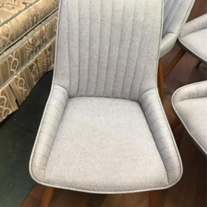 Chair Dining/ Kitchen EACH – . / . / Fabric / Light Blue