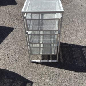 Bathroom Storage – . / Small / Metal / White