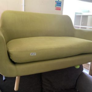 Sofa 2 Seater – . / . / Fabric / Green