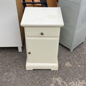 Bedside Cupboard / Table – . / . / Wood / White